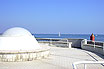 Das Panorama Auf Das Meer Von Lignano Sabbiadoro