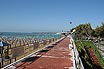 Das Panorama Auf Die Strand Von Lignano